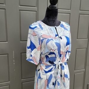 Alfani Abstract Printed Dress Size Large
